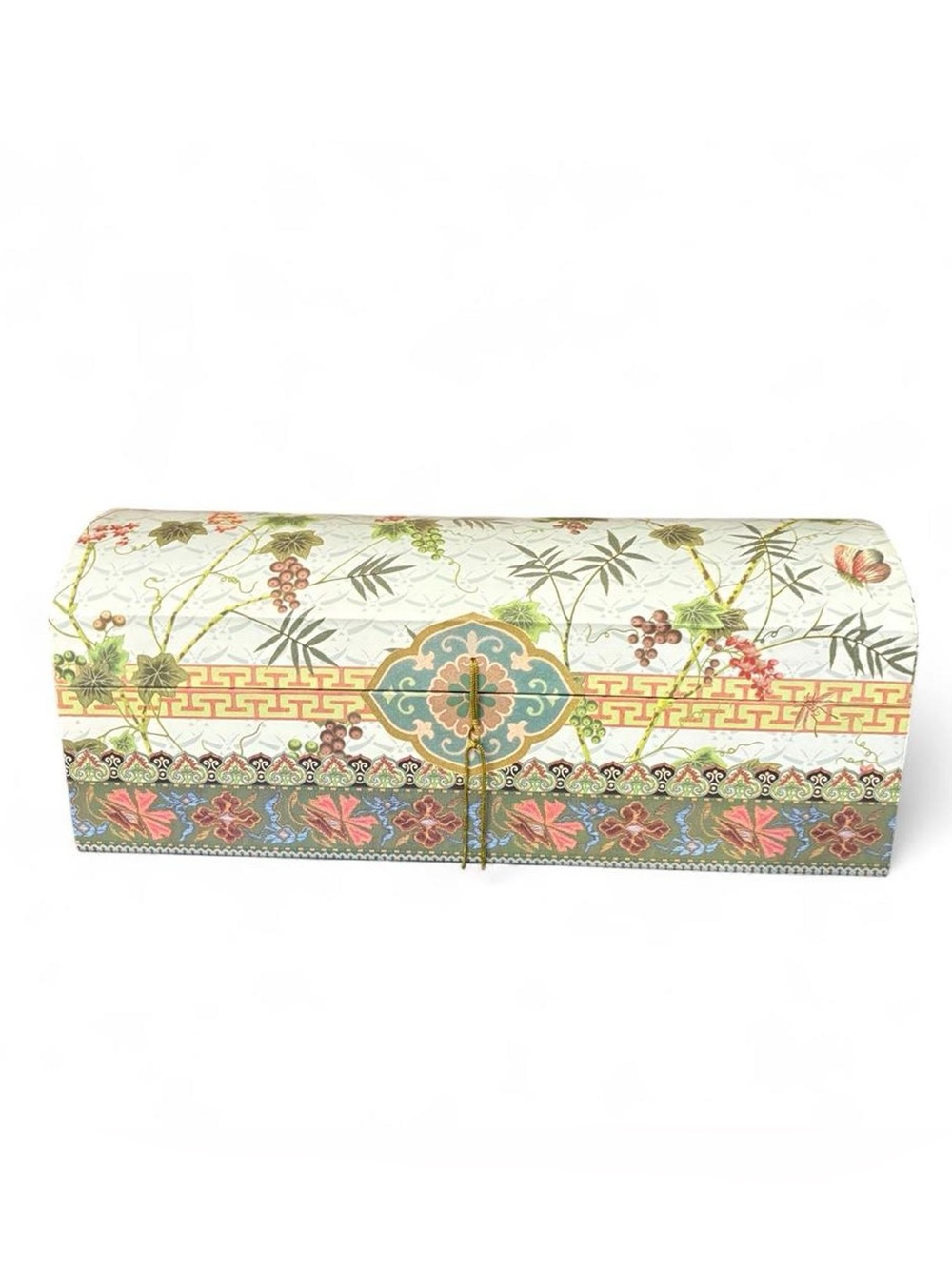 Punch Studio The Gifted Line Asian
Floral Storage Box Set 3 Round Boxes 52869N